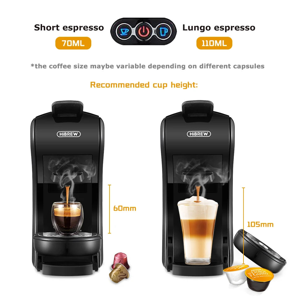 HiBREW 4-in-1 Hot Cold Coffee Maker