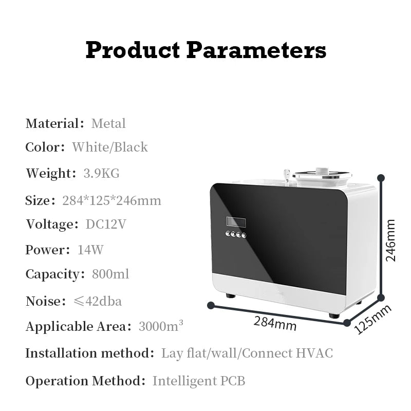 800ML Metal Aroma Diffuser