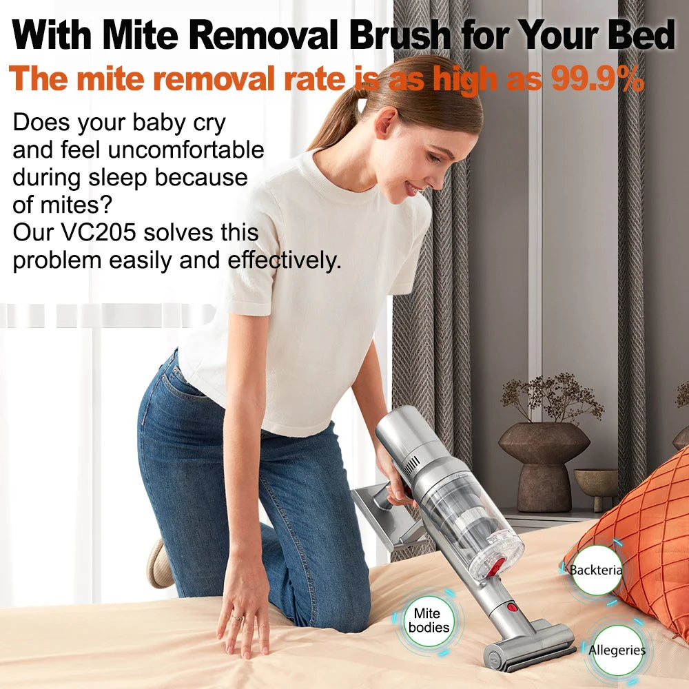 Cordless Handheld Vacuum Cleaner with Smart Sensor