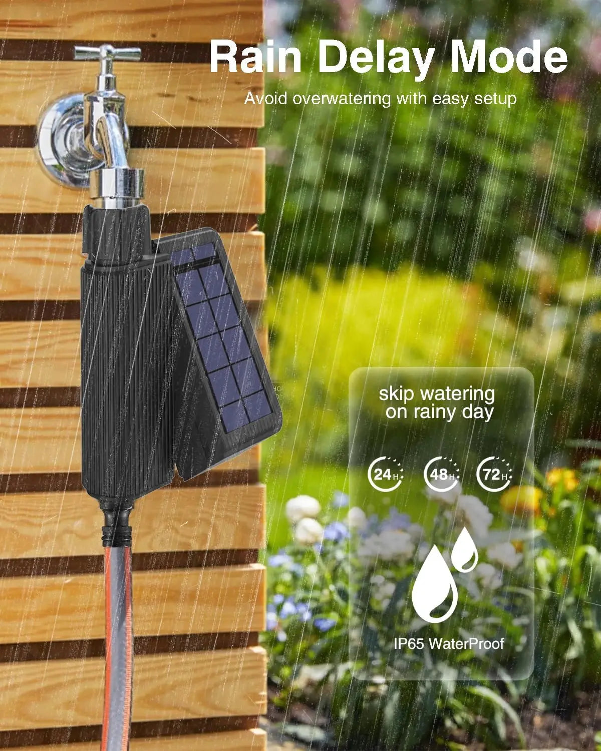 Tuya Smart WiFi Solar Water Timer