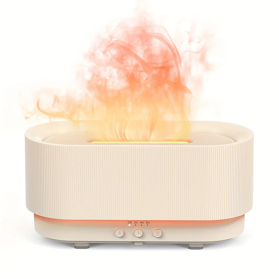 SEJOY 300ml Flame Aromatherapy Ultrasonic Oil Diffuser