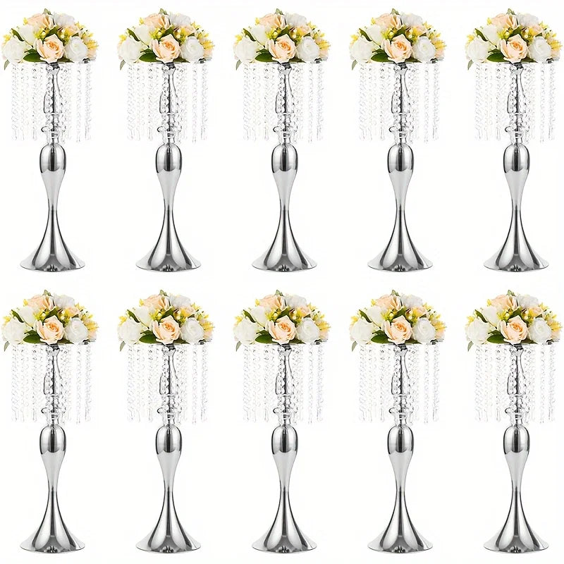 Crystal Flower Stand Wedding Centerpiece Decoration Vase