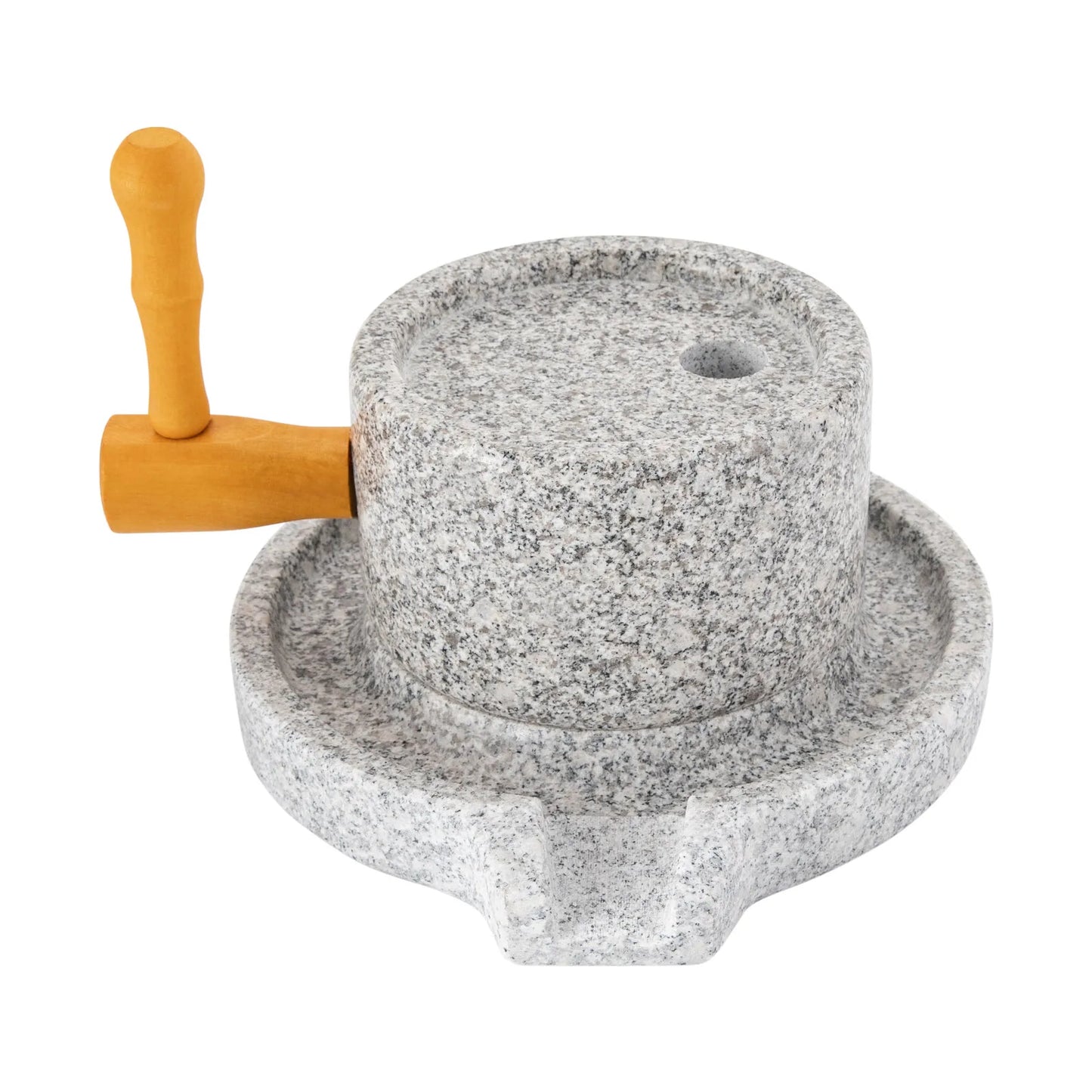 Natural Granite Manual Grain Grinding Millstone