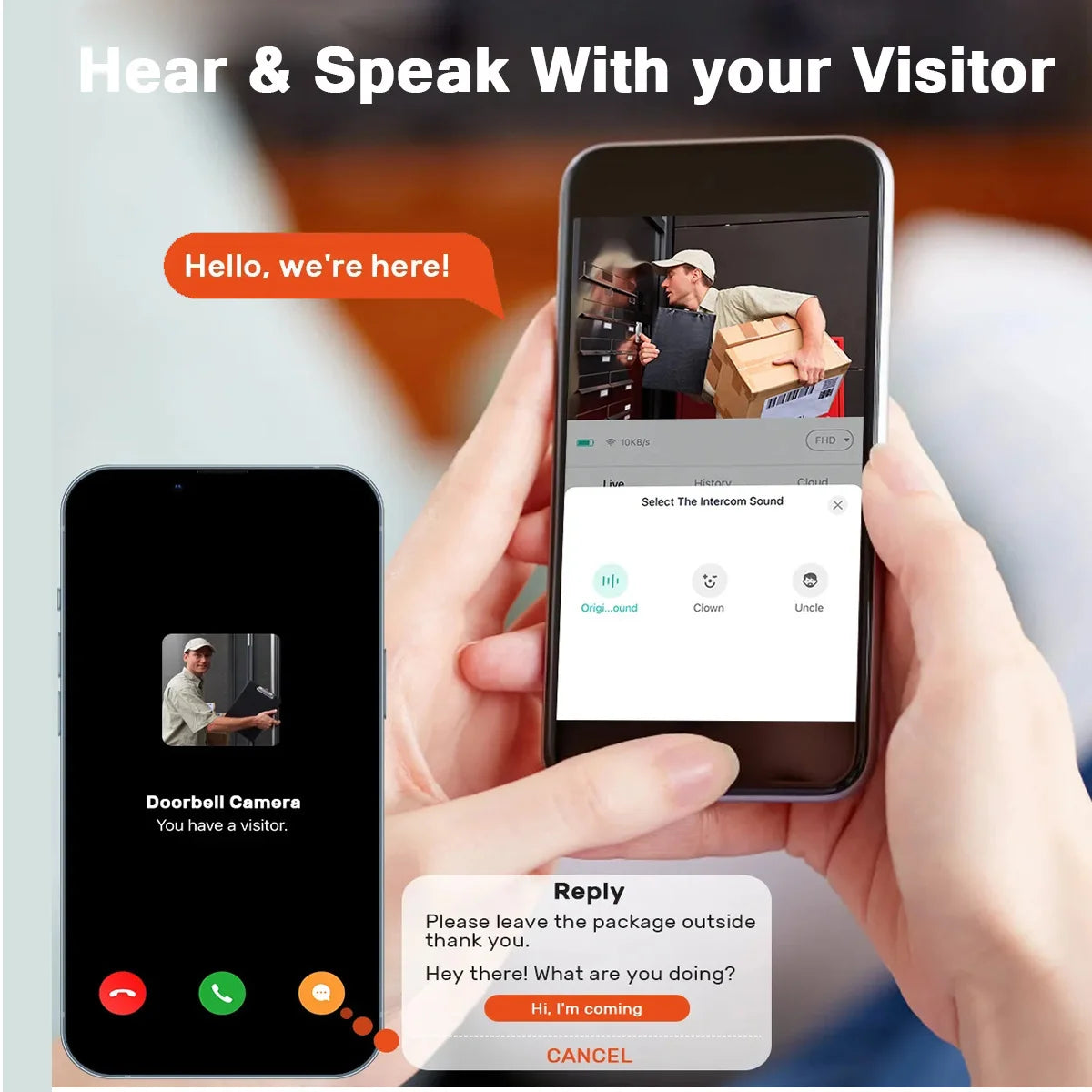 Tuya Smart Wireless Video Doorbell Camera