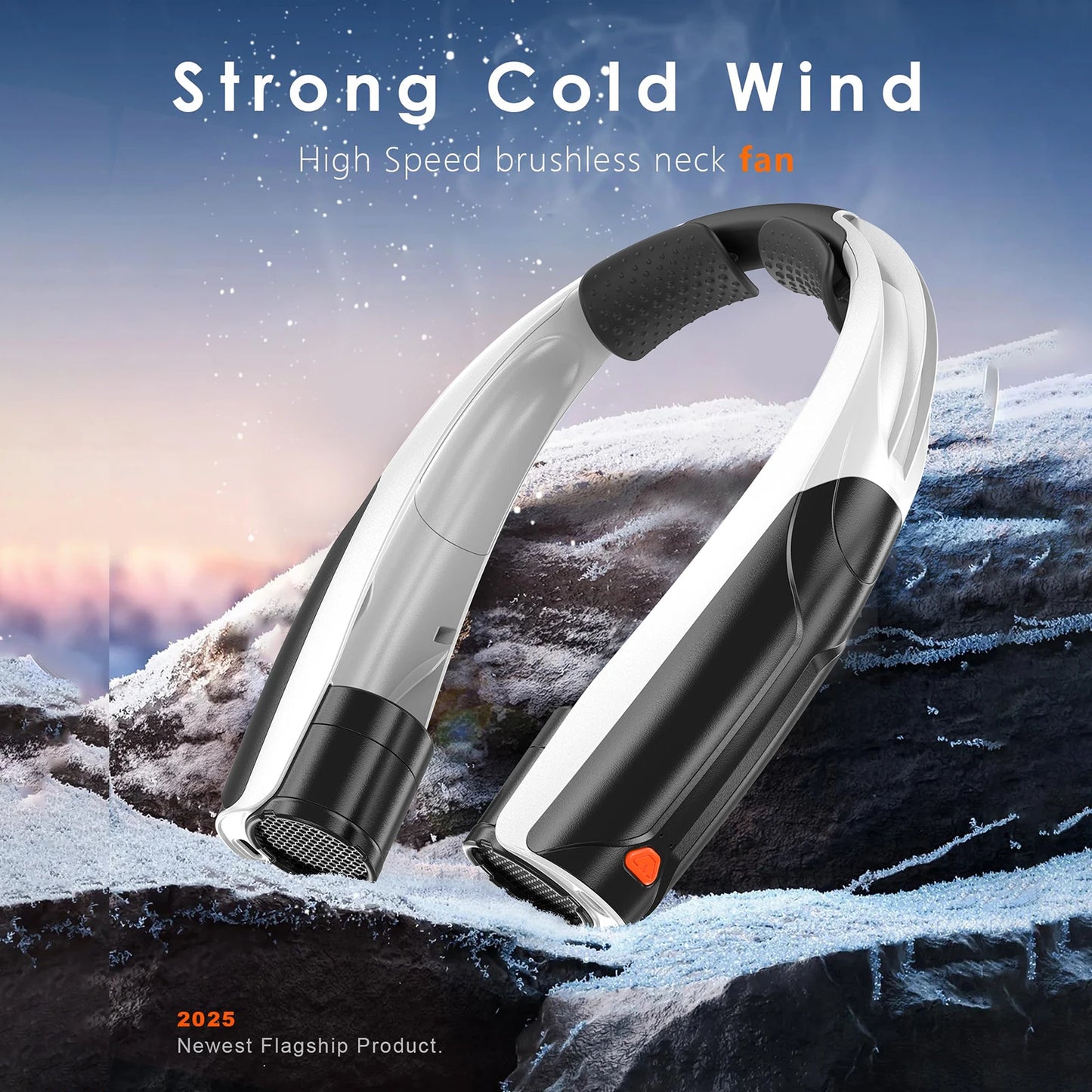 Portable Neck Fan Six Speeds Long-Lasting