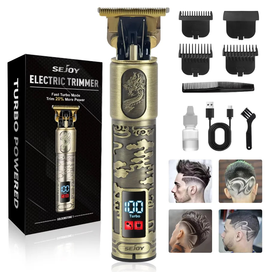 Sejoy Professional Electric Hair Clipper Trimmer Kit