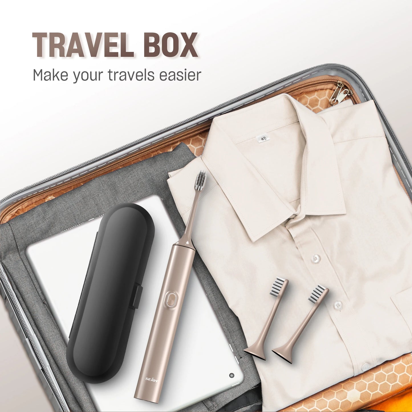 SEJOY Rechargeable Electric Toothbrush