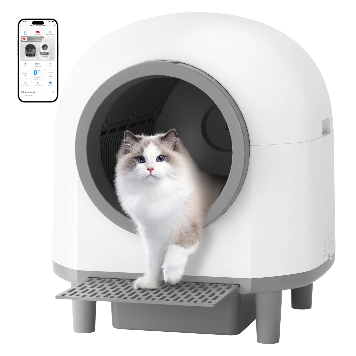 Smart Self-Cleaning Automatic Cat Litter Box
