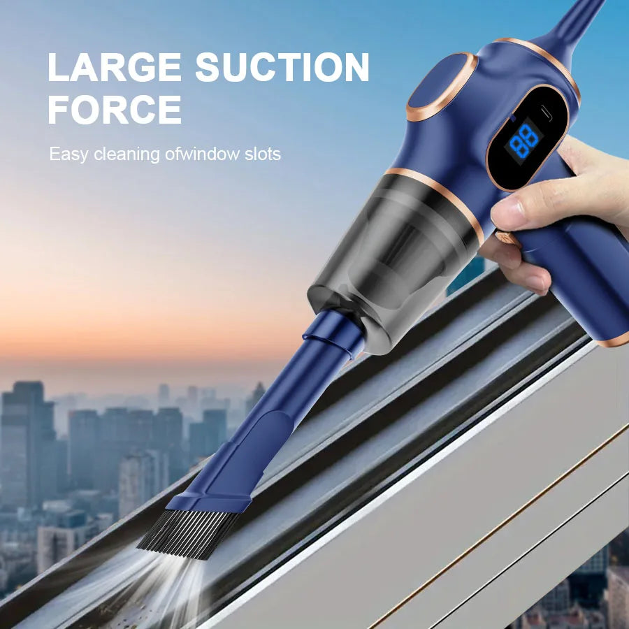 Wireless ABS Car and Home Vacuum Cleaner