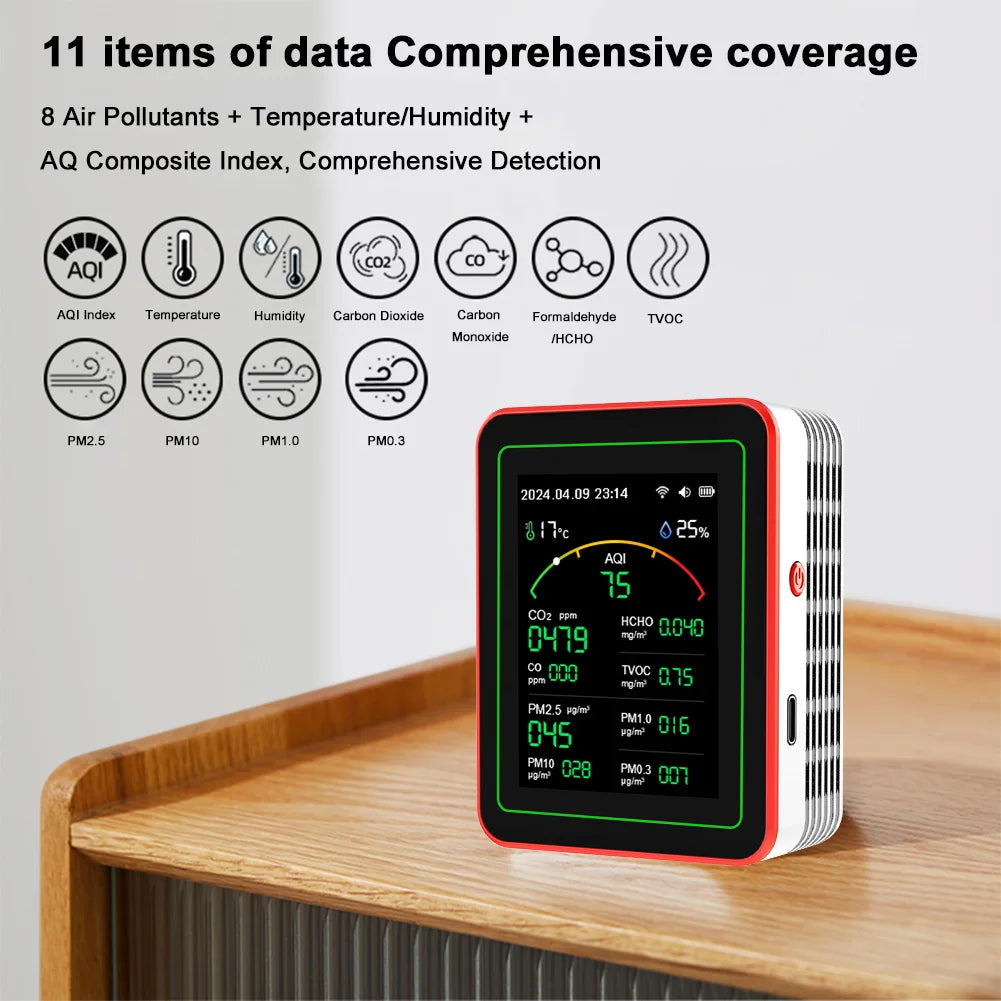 Tuya Smart 15-in-1 Air Quality Monitor