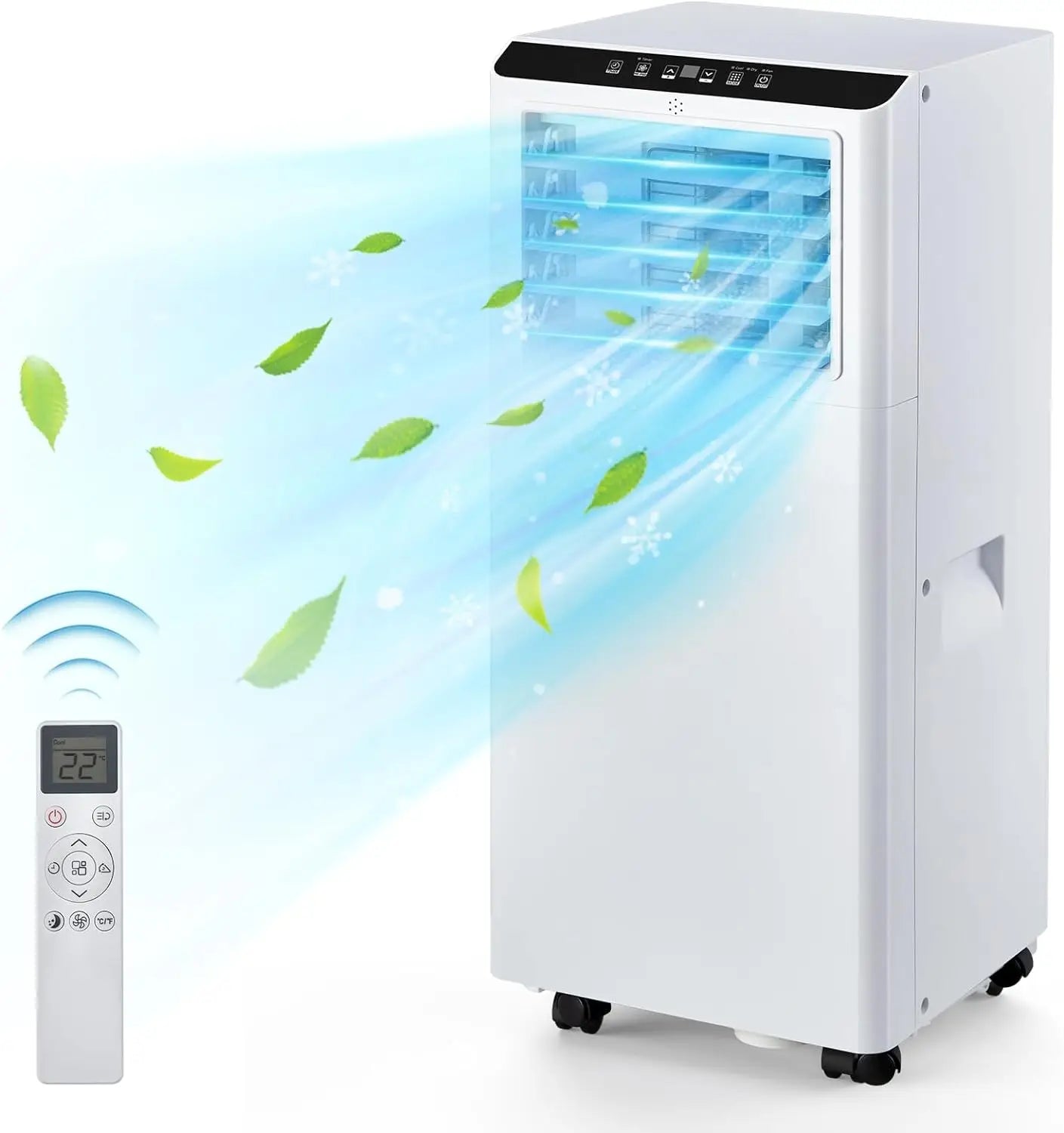 000 BTU Portable Air Conditioner with Sleep Mode