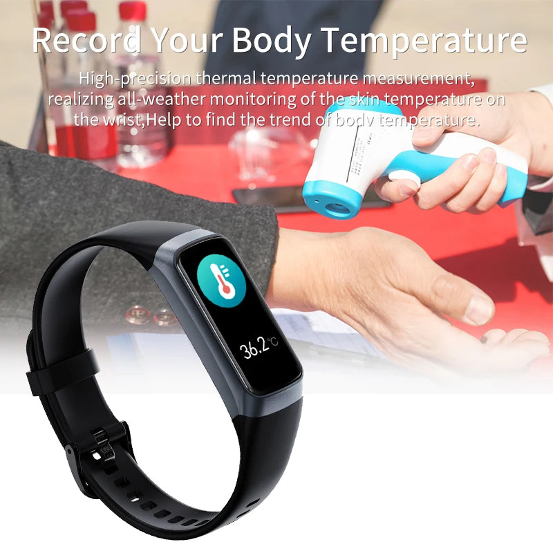 LIGE AMOLED Smart Fitness Watch