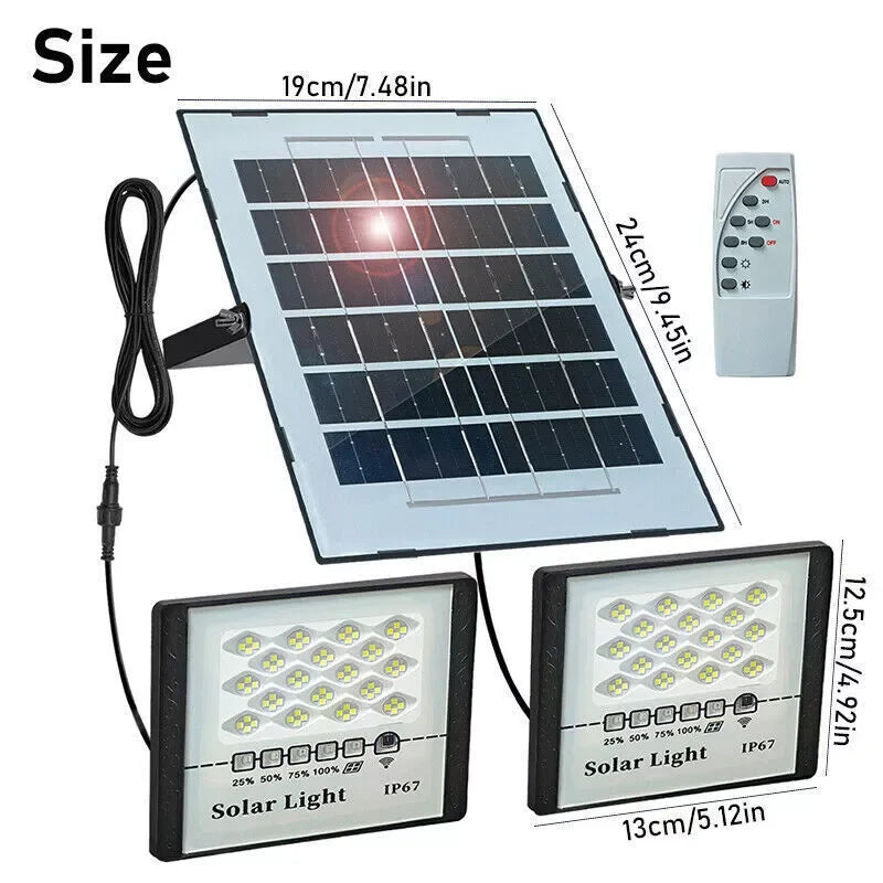 300W Solar LED Outdoor Street Flood Light