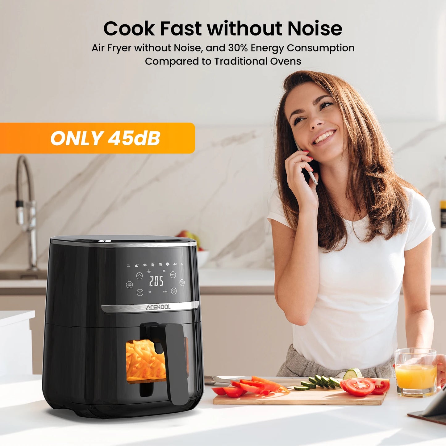 5-Quart Digital Air Fryer Toaster Oven
