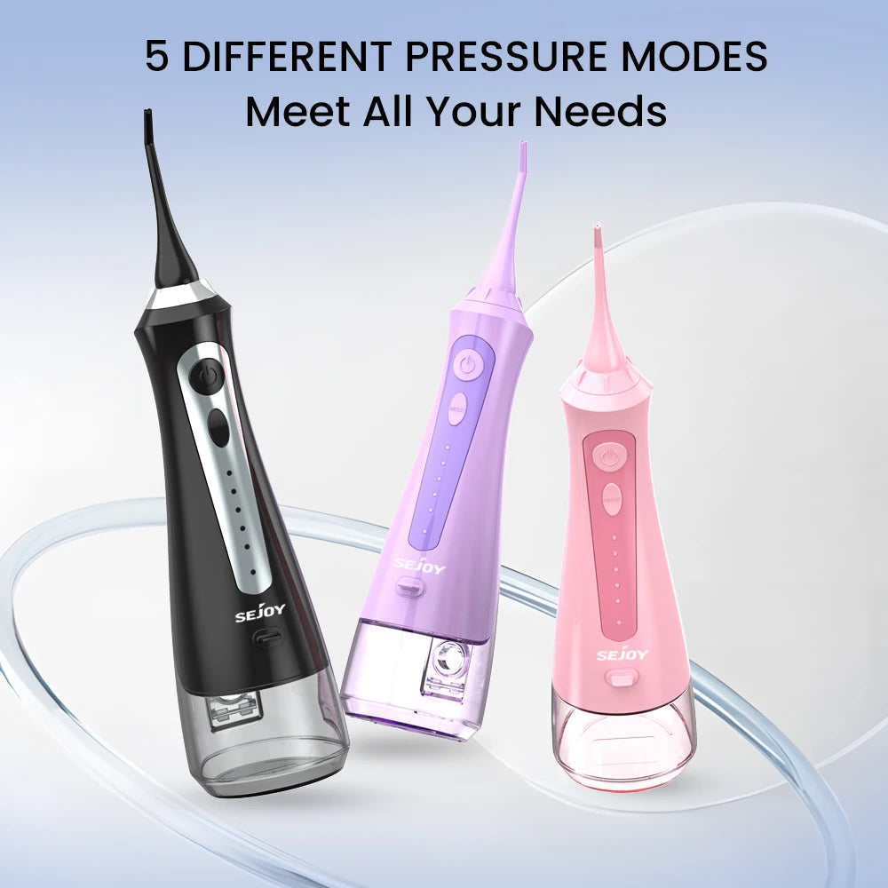 Sejoy Cordless Dental Flosser Oral Irrigator Cleaner