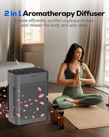 Large Room Air Purifier with PM2.5 Sensor – Smart Air Quality Control for Home