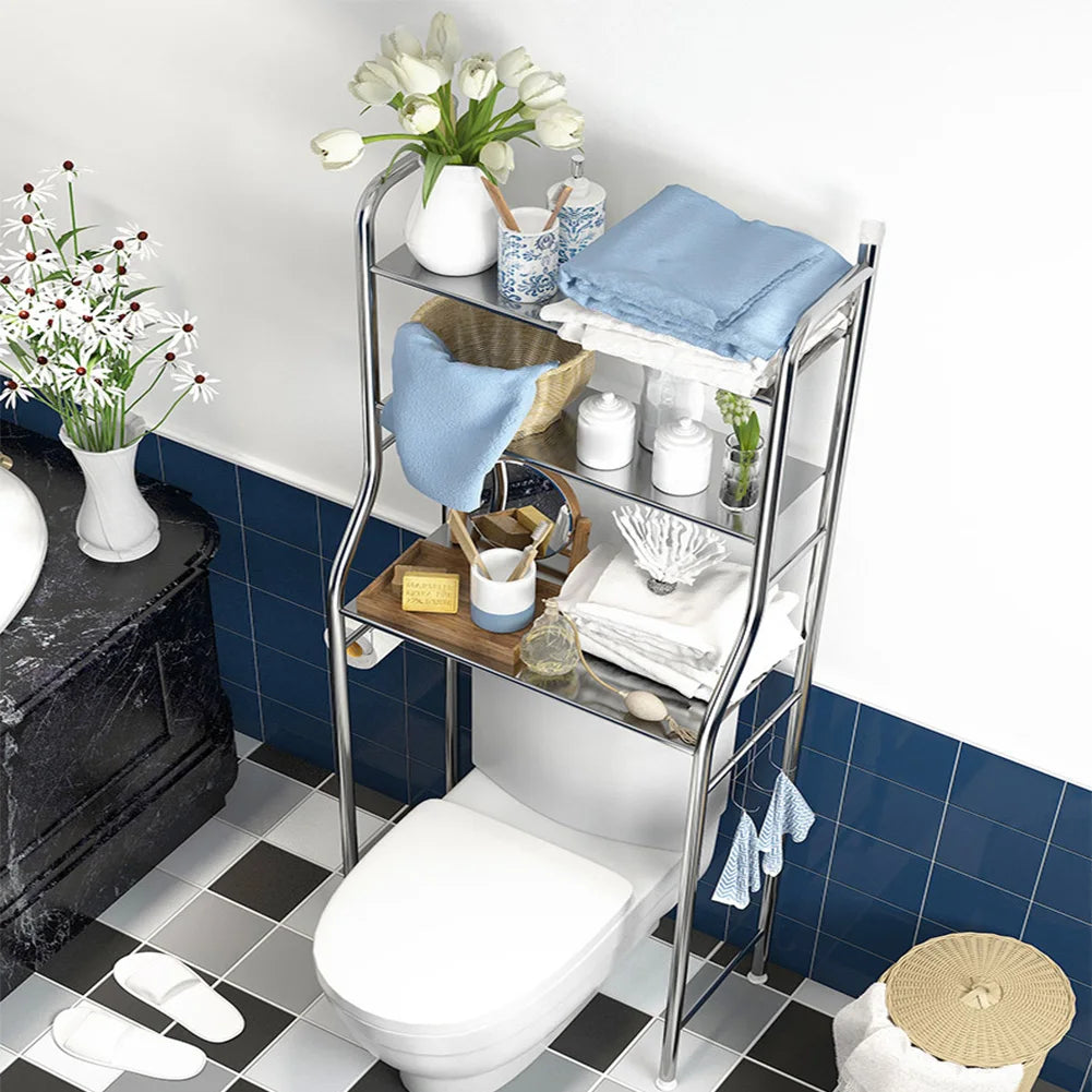 Over Toilet Freestanding Bathroom Storage Shelf