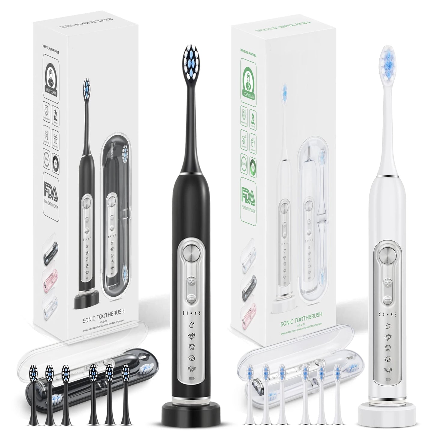 SUBORT S7 Sonic Electric Toothbrush with Timer