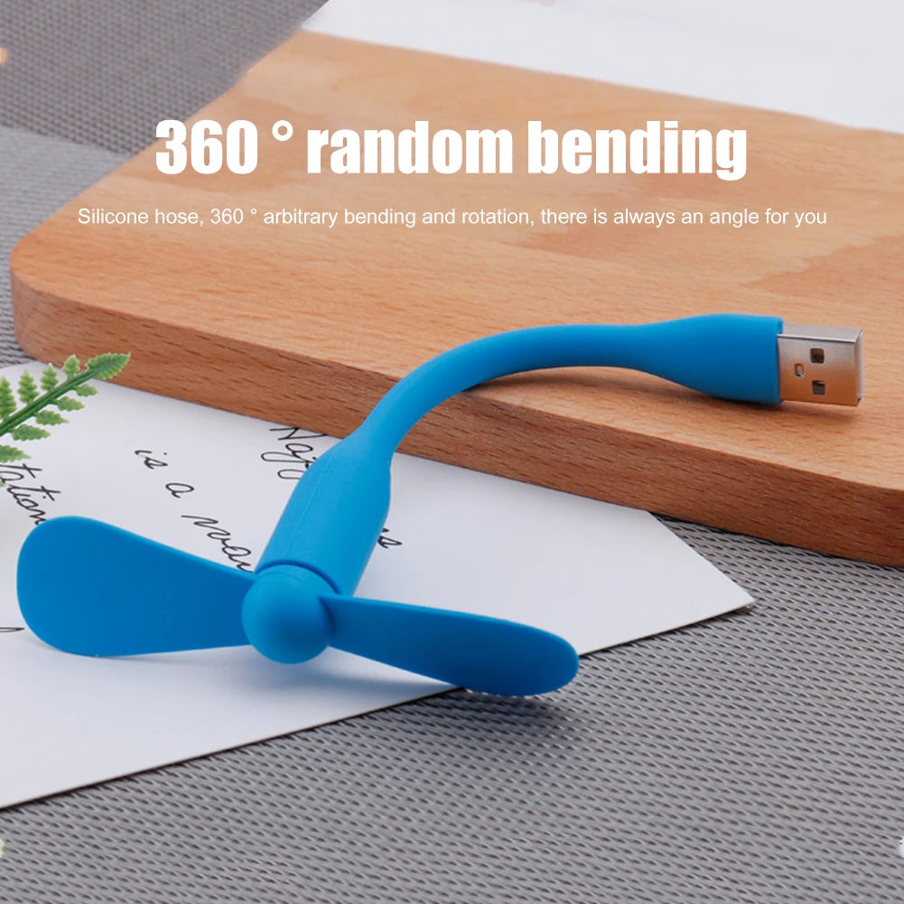 Portable USB Mini Fan for Laptop Cooling