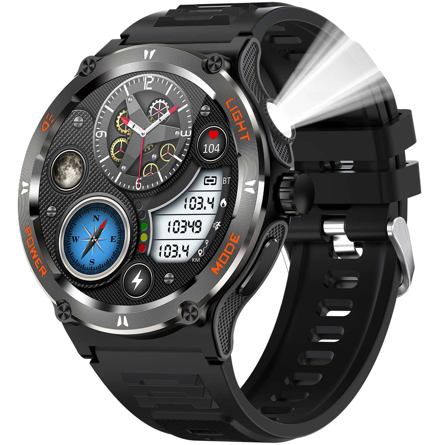 LaNikar KT76 Smart Watch Men Women