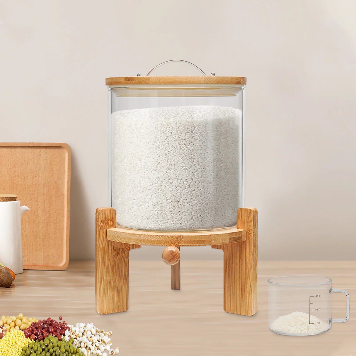 5L Cereal Dispenser for Pantry Storage
