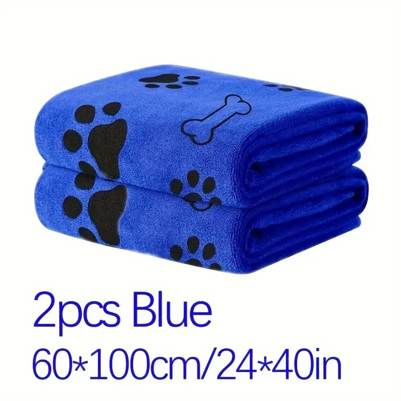 Quick Dry Microfiber Pet Bath Towels