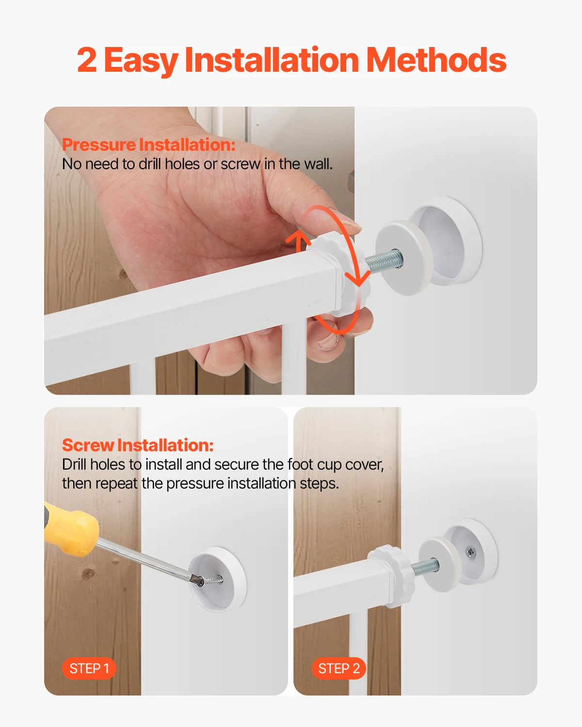 VEVOR Baby & Pet Safety Gate
