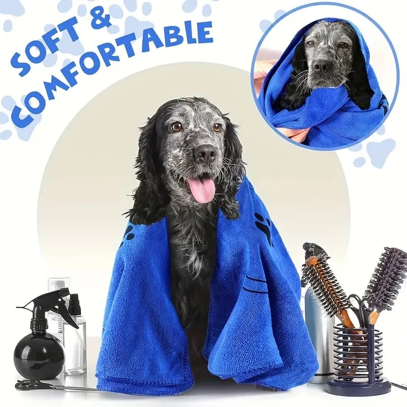 Quick Dry Microfiber Pet Bath Towels