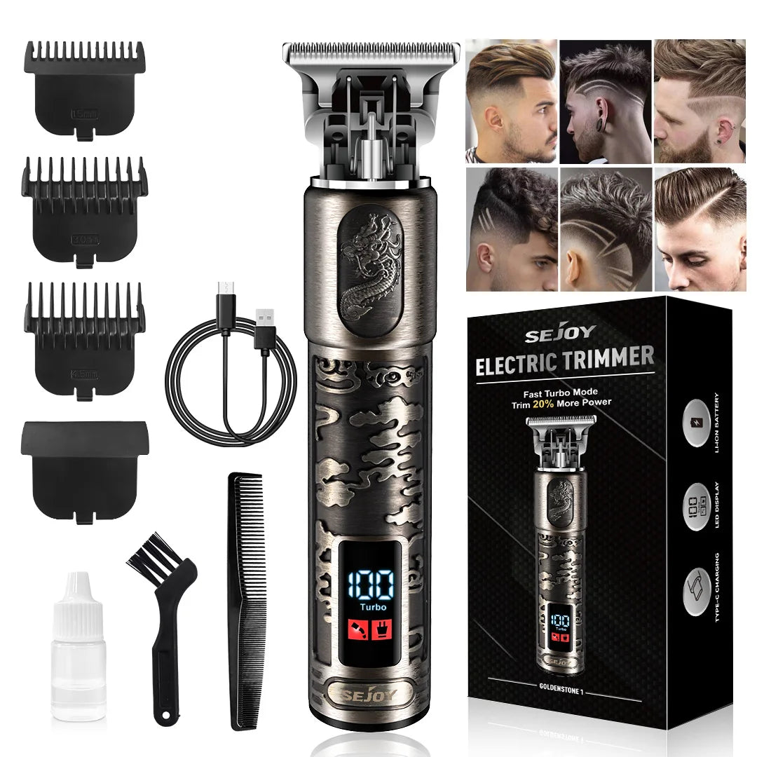 Sejoy Professional Electric Hair Clipper Trimmer Kit