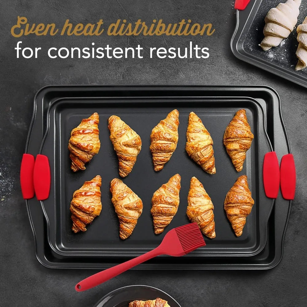 15-Piece Nonstick Bakeware Set for Baking