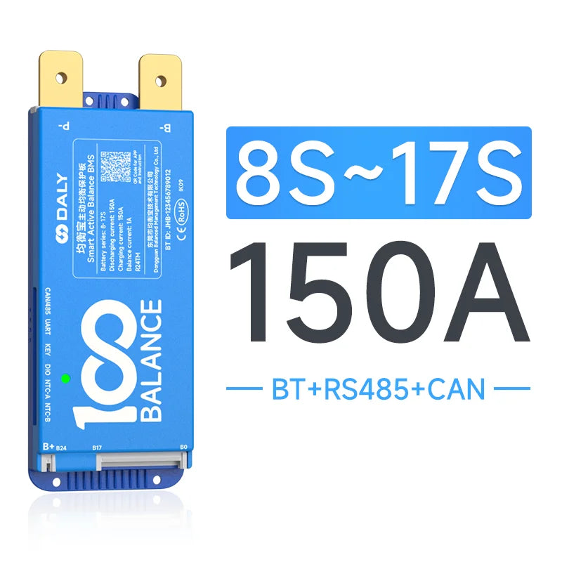 Daly Smart BMS LiFePO4 Bluetooth WiFi