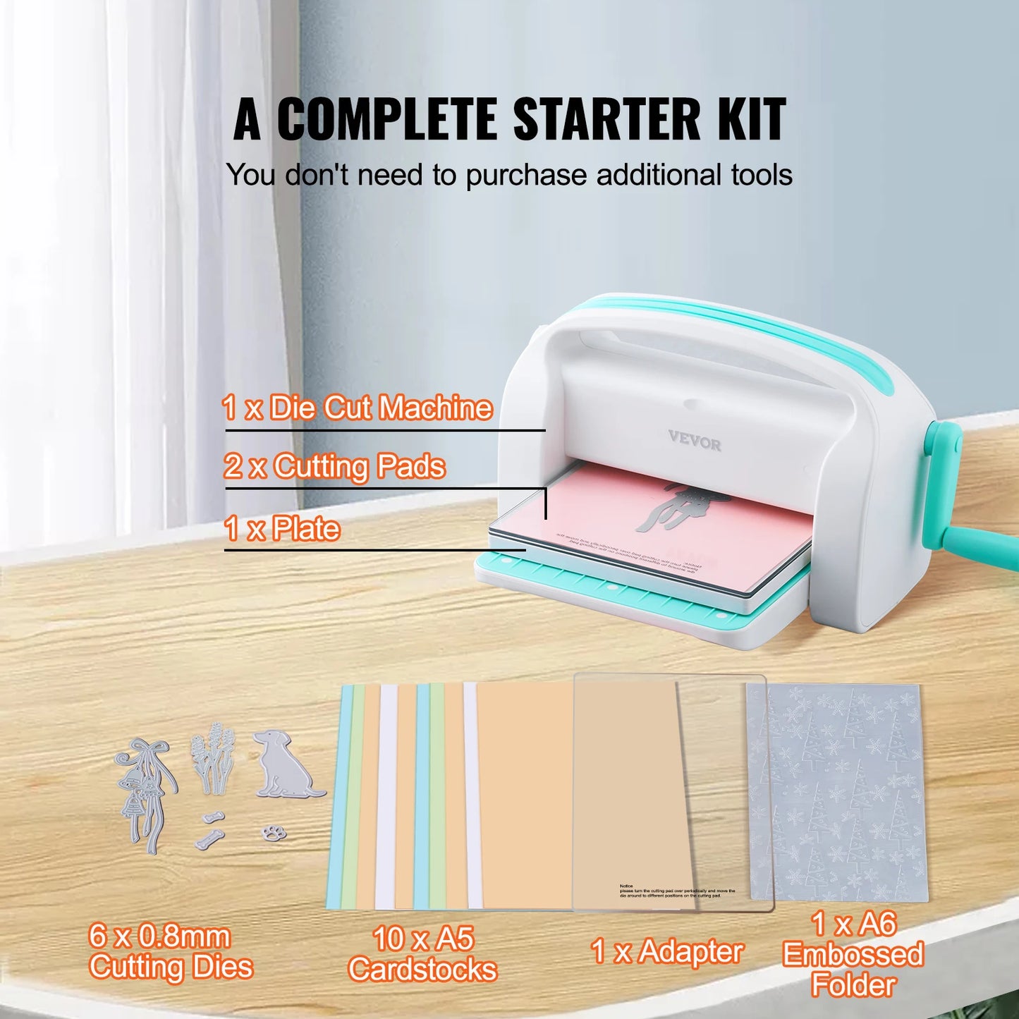 SucceBuy Manual Die Cutting Embossing Machine