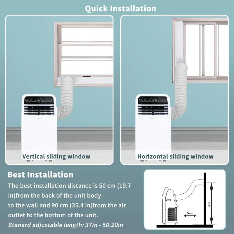 Shinco 8,000 BTU 3-in-1 Portable Air Conditioner
