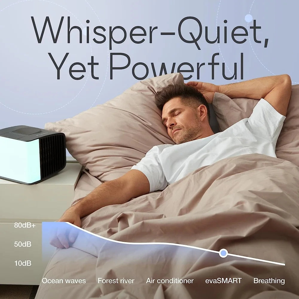 Portable Smart Mini Air Cooler USB Humidifier