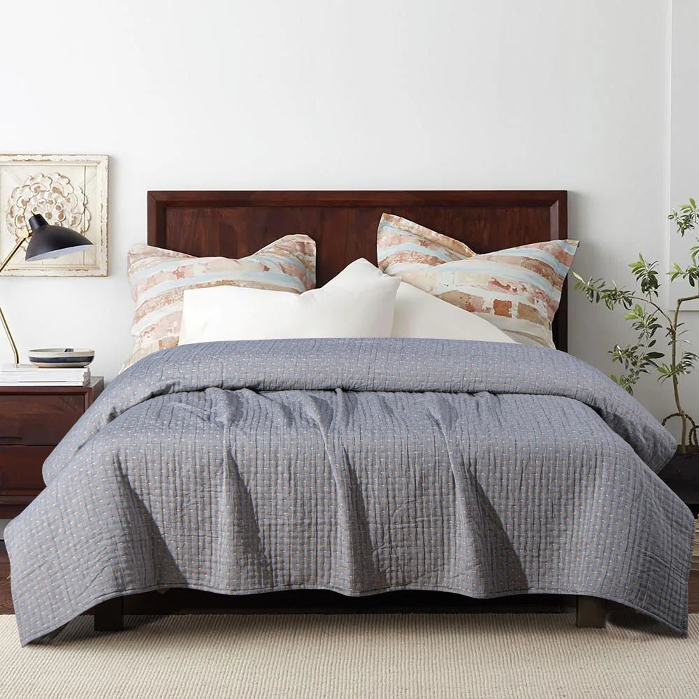 NTBAY Cotton Muslin Lightweight Breathable Bed Blanket