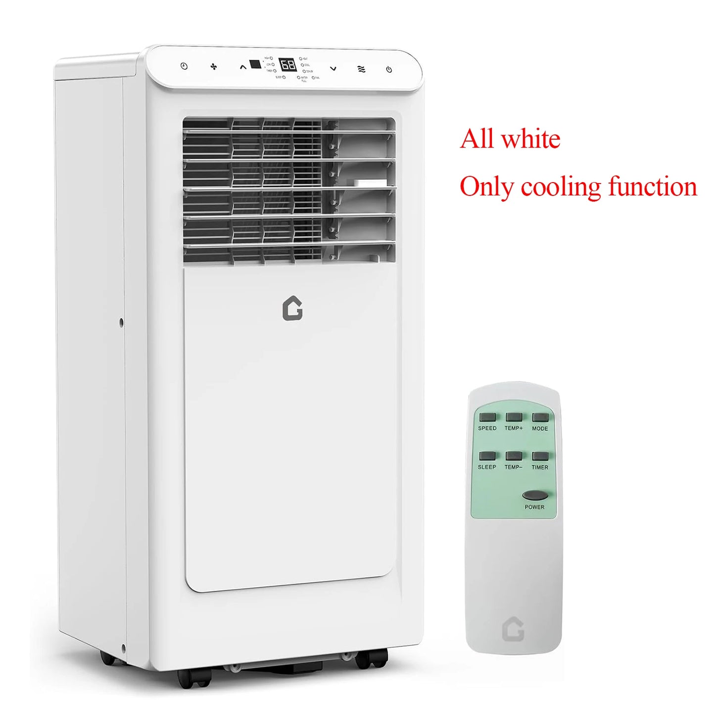 8,000/10,000 BTU Portable Air Conditioner Unit