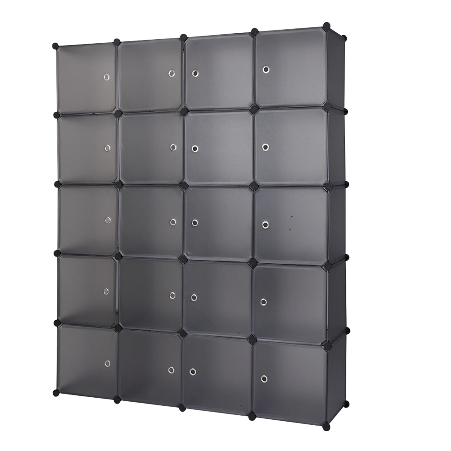 20-Cube Modular Stackable Storage Organizer
