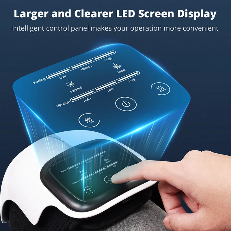 Medcursor Wireless Heated Knee Massager Pad