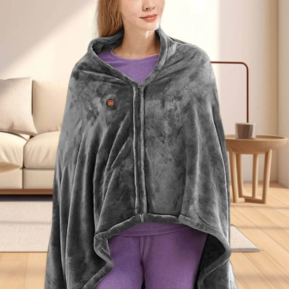 USB Electric Heated Blanket with Three Levels