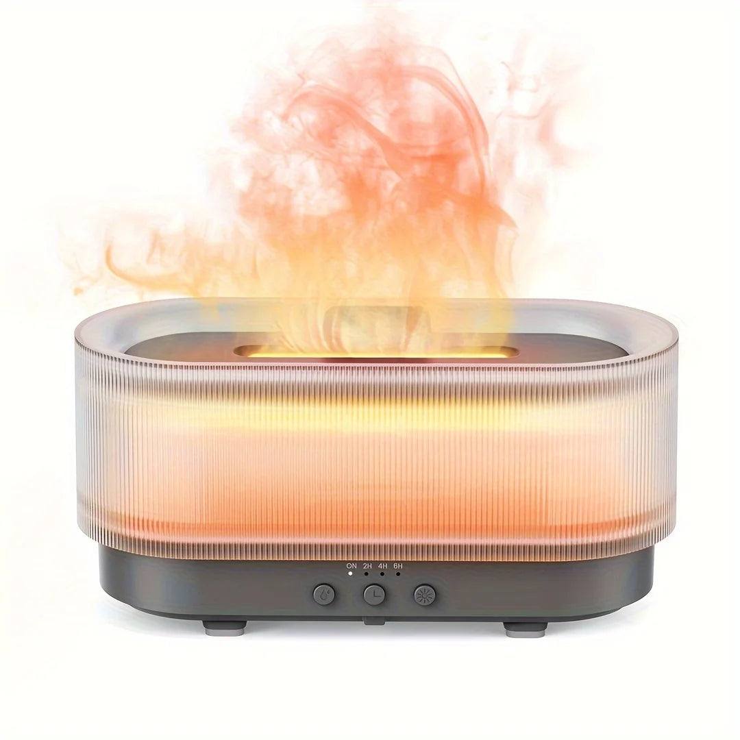 SEJOY 300ml Flame Aromatherapy Ultrasonic Oil Diffuser