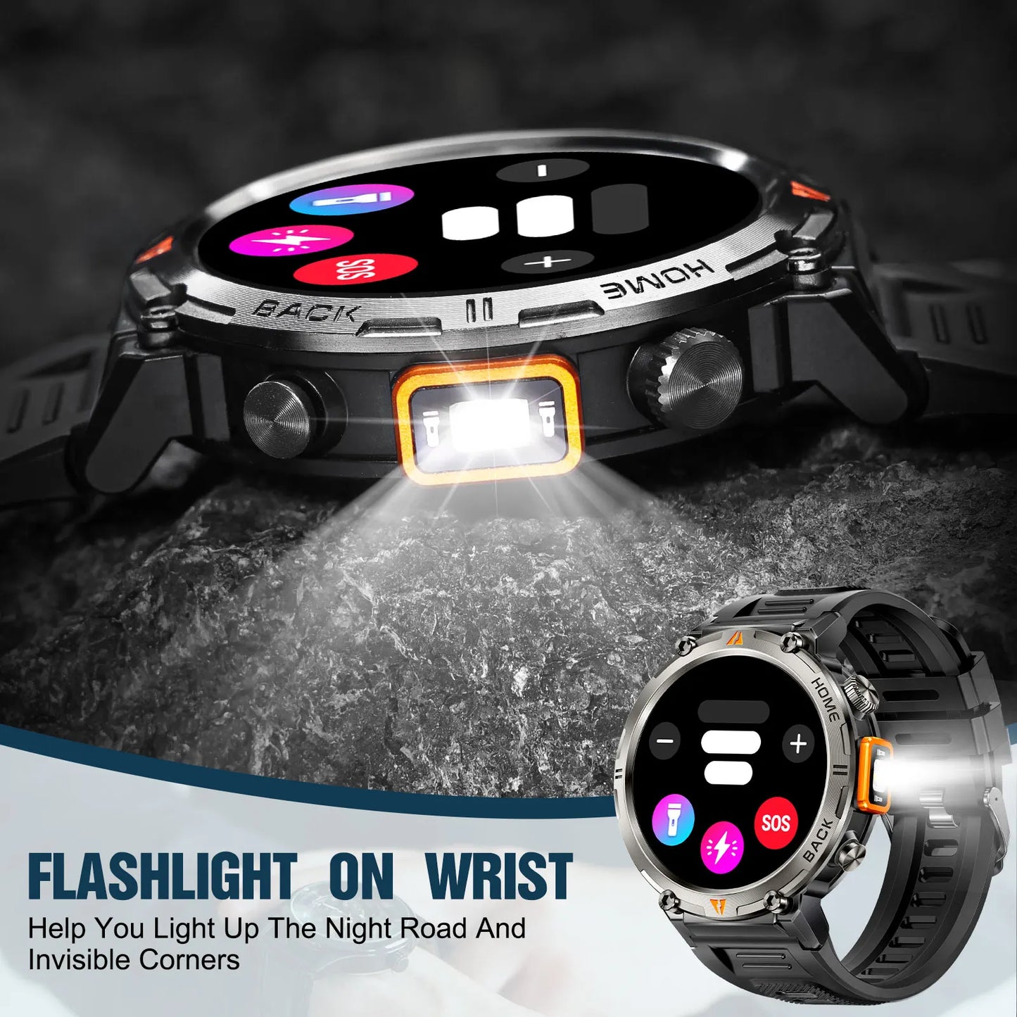 EIGIIS KE3 2025 Bluetooth Smartwatch for Men