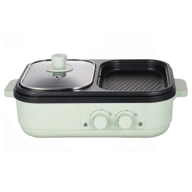 2-in-1 Electric Shabu Pot and Grill