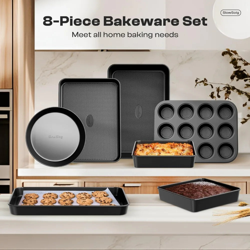 12-Piece Nonstick Bakeware and Utensil Set
