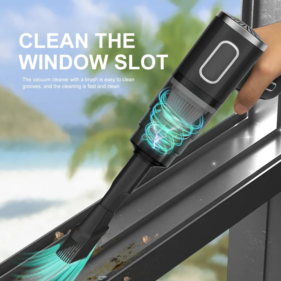 ABS Portable Wireless Home and Car Vacuum Cleaner