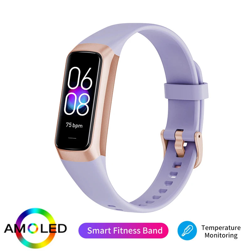 LIGE AMOLED Smart Fitness Watch