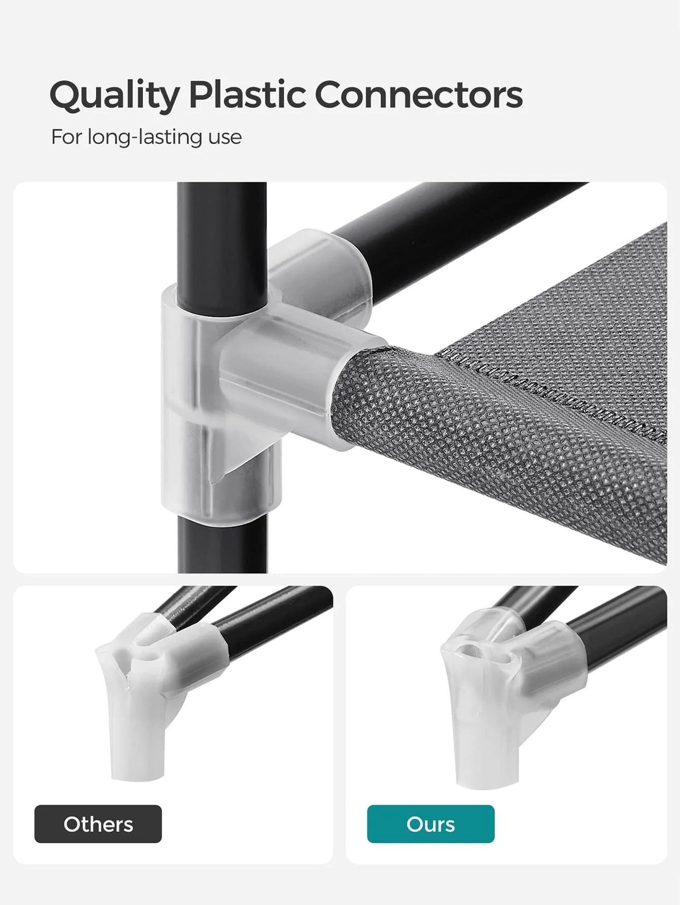 Portable Closet Wardrobe Organizer with Cover