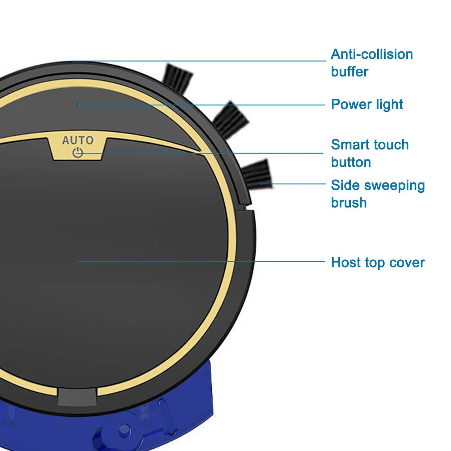 Smart Robot Wet Mop Cleaner 3-in-1