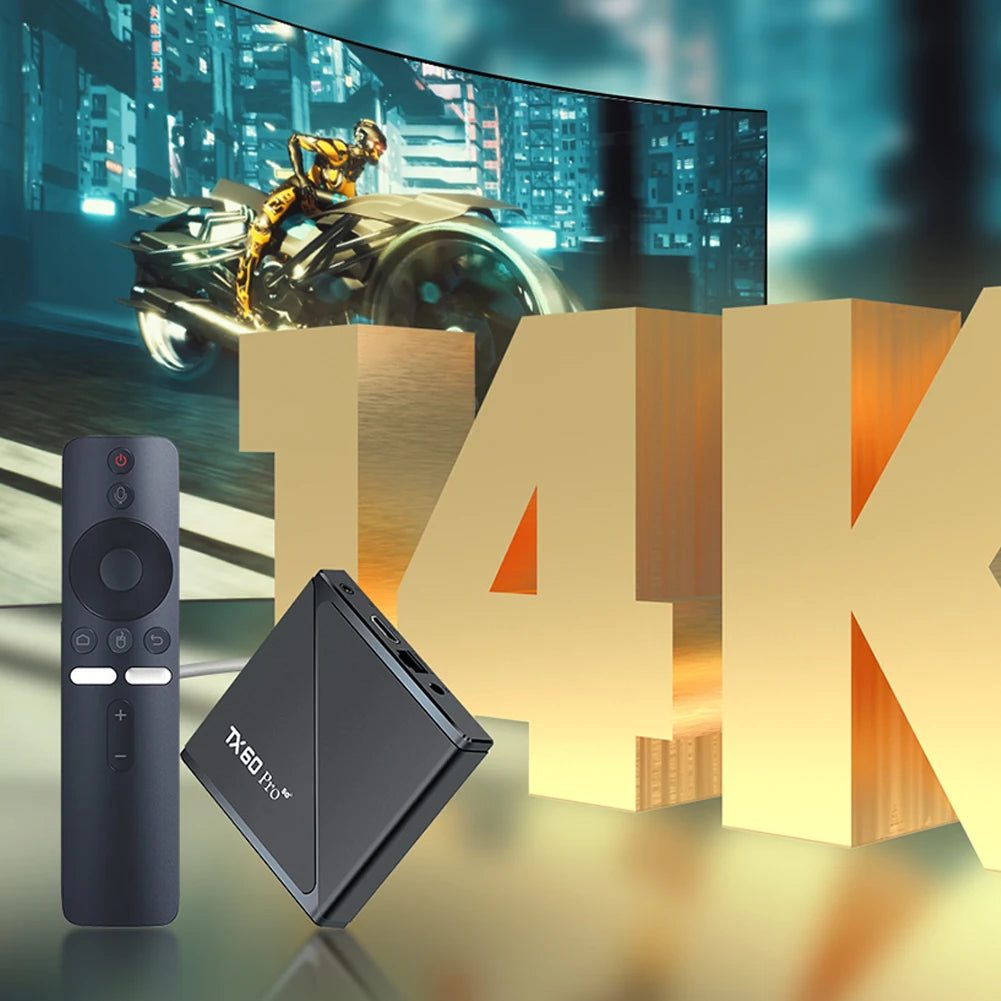 Android 16 Smart TV Box Dual WiFi