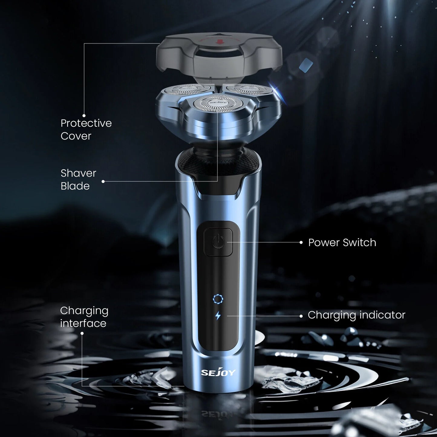 SEJOY 5-in-1 Electric Hair Trimmer Set