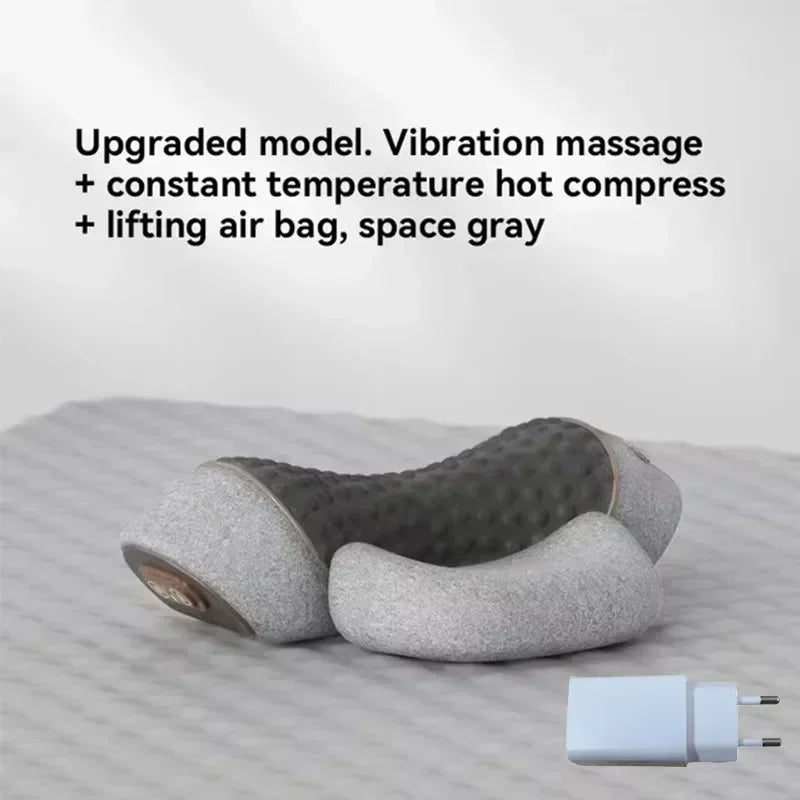 Heated Memory Foam Neck Massage Pillow